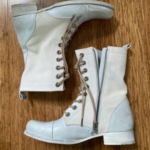EUC Diesel Distressed Combat Boots